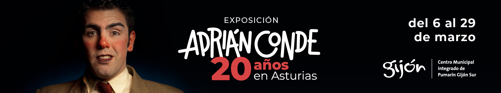 Exposición en Gijón: "Adrián Conde, 20 años en Asturias"